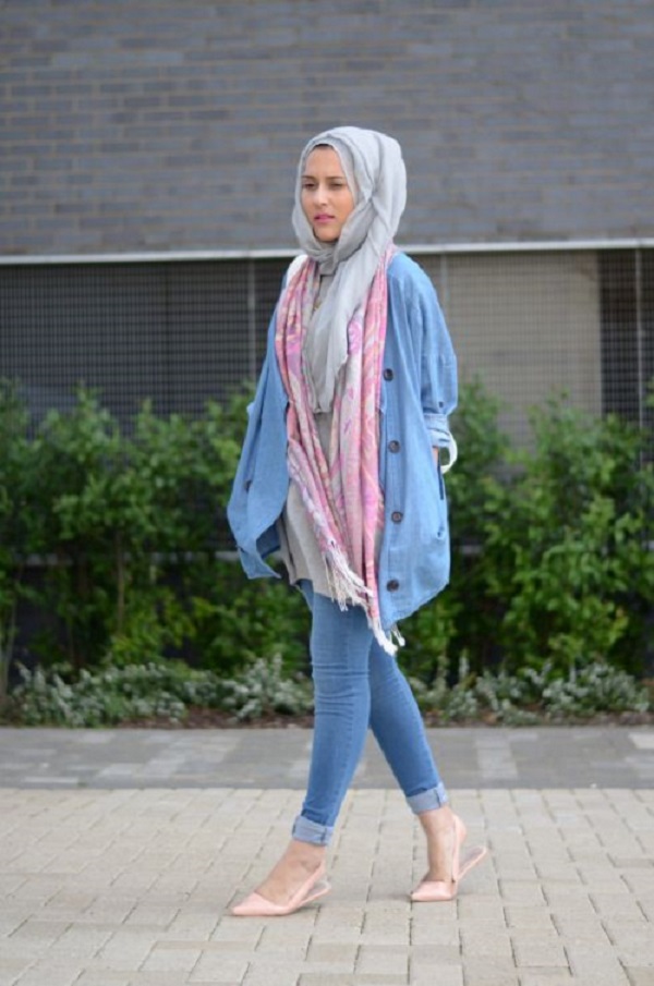 fashion hijab casual 2018
