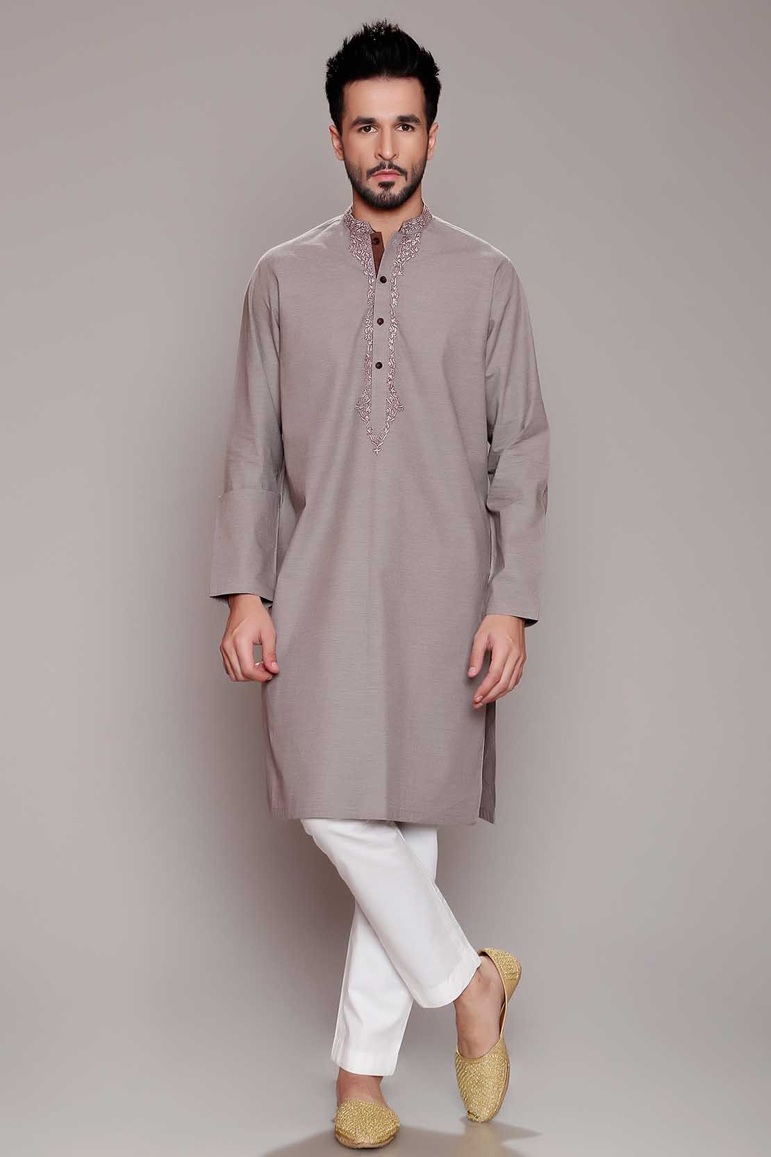 Latest Men Modern Kurta Styles Designs Collection 2022 by Chinyere