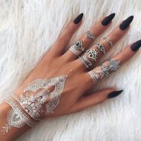 Latest White Henna Designs Tattoo Trends Collection 2020-2021